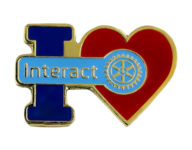 I Love Interact Pin