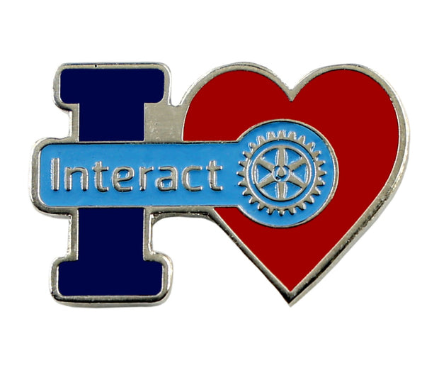 I Love Interact Pin