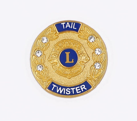 Lion Tail Twister Pin