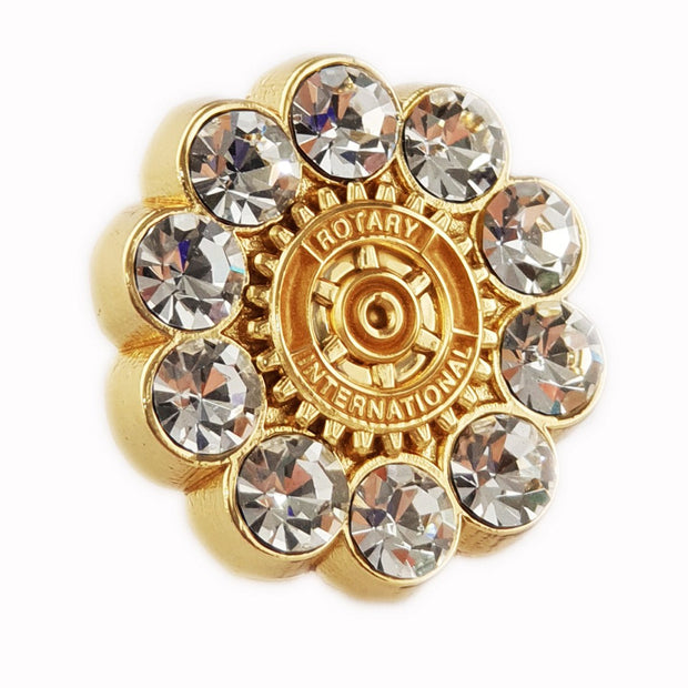 Rotary-Fancy-White-Stone-Pin-High-Quality-Lapel-Pin-Tej-Brothers